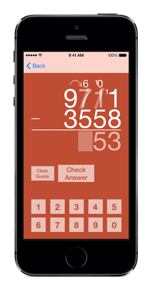Image of Subtraction Concentrated on the iPhone